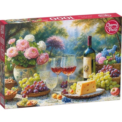 Cherry Pazzi Vinné zátiší s hrozny 1000 dílků