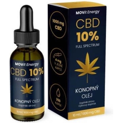 Movit energy CBD Oil 10% 10 ml – Sleviste.cz