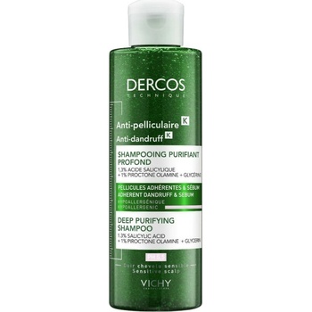 Vichy Dercos Kera Solution šampon proti lupům s peelingovým efektem 250 ml