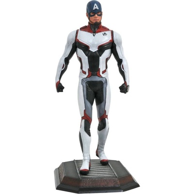 Diamond Select Avengers Endgame Marvel Movie Gallery PVC socha Captain America Team Suit 23 cm