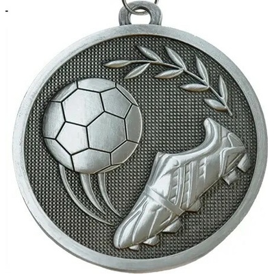 ETROFEJE medaila MS6 Z/S/B futbal medaila MS6 S futbal 70mm