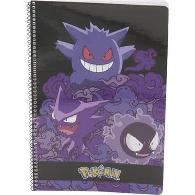 CyP Brands Špirálový zošit Pokémon Gengar A4