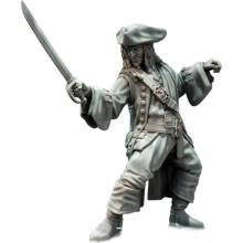 RS Design 3D Figúrka Pirate Borg kapitán Jake Swallow
