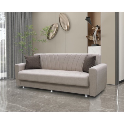 ЕВРОМАР Разтегателен диван ernest 2 бежов (096.001.0037)