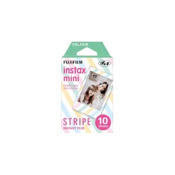 Fujifilm Цветен филм FUJI INSTAX MINI STRIPE Film (1x10)