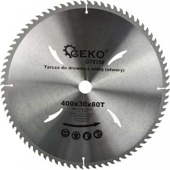 GEKO Kotouč pilový vidiový 400x80Tx30mm