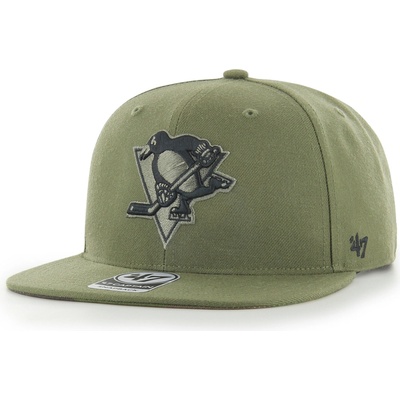 47 Brand NHL Pittsburgh Penguins Ballpark Camo '47 CAPTAIN H-BCAMO15WBP-SW Zelená