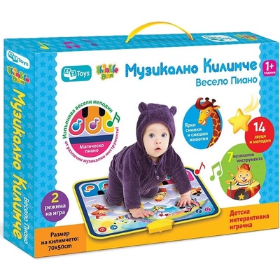 Thinkle Stars Бебешко музикално килимче Thinkle Stars - Пиано