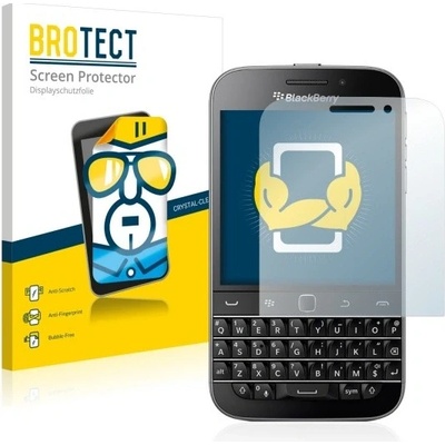 2x BROTECTHD-Clear Screen Protector Blackberry Classic Q20