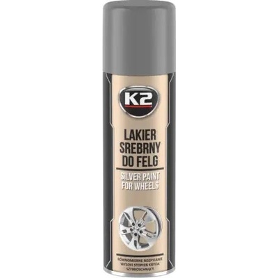 K2 BARVA NA DISKY - Stříbrná 500ml