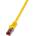 LogiLink Patch cable S-FTP Cat. 6 2m, Yellow, CQ2057S