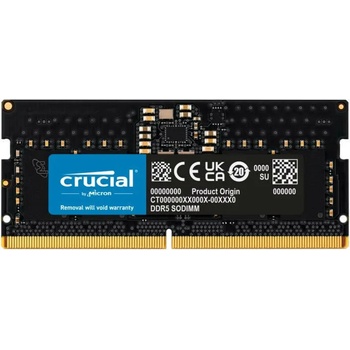 Image 1 of Crucial 8GB DDR5 4800MHz CT8G48C40S5