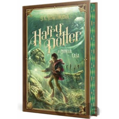 Harry Potter a Ohnivá čaša (farebná oriezka) - J.K. Rowling, Adrián Macho (ilustrátor)