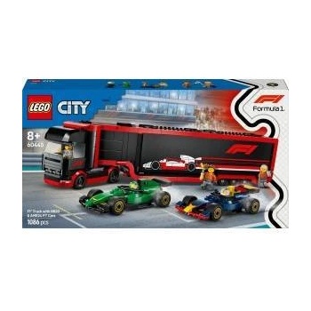 LEGO® City Formula 1 60445 F1 Truck with RB20 & AMR24