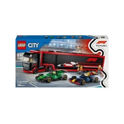 LEGO® City Formula 1 60445 F1 Truck with RB20 & AMR24