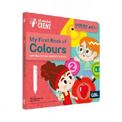 Albi Kouzelné čtení Kniha My First English 1 - Colours CZ