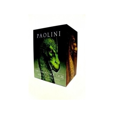 Inheritance Cycle 4-Book Hard Cover Boxed Set Eragon, Eldes