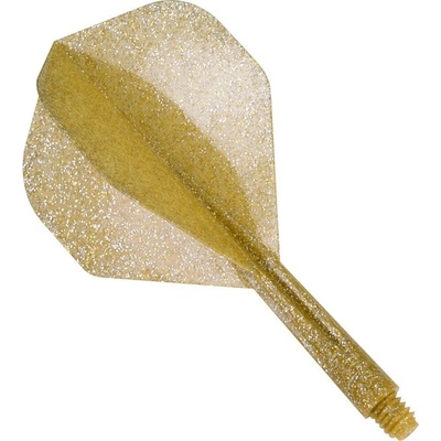 Condor Glitter Zero Stress strieborné, štandardné letky a krátke násadky 21 mm