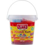 LET'S Кинетичен пясък 500 гр. Let`s L-10161 червен