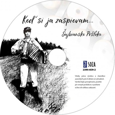SAJBIANSKE PRSTOKE - KED SI JA ZASPIEVAM… CD