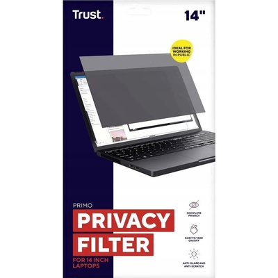 TRUST PRIMO PRIVACY FILTER 14 INCH 25194 Trust
