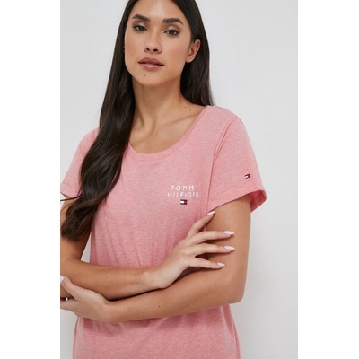 Tommy Hilfiger Bavlnené tričko UW0UW04525 ružová