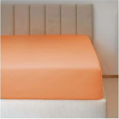 Polášek Jersey prostěradlo broskev lycra 90x200x15-18