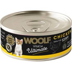 WOOLF WildCat Ultimate Kitten Chicken Pate 85 г