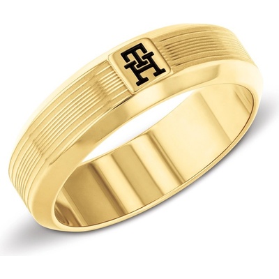 Tommy Hilfiger Pozlacený prsten pro muže Pattern 2790575