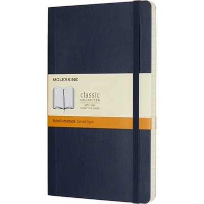 Moleskine Линеал за бележници moleskine qp616b20 "l" с мек финиш в сапфирено синьо 7490142005 (7490142005)
