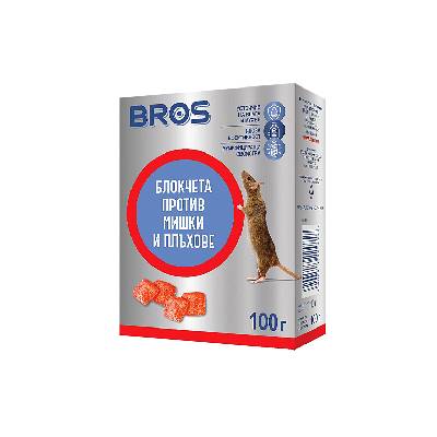 ВОСЪЧНИ БЛОКЧЕТА СРЕЩУ МИШКИ И ПЛЪХОВЕ 100гр БРОС (bs-054)