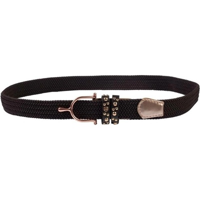 HKM pásek Rosegold Glamour brown/rose-gold