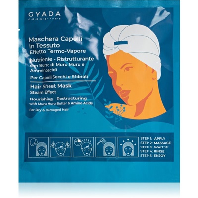 Gyada Cosmetics Hair Sheet Mask подхранваща маска за коса 60ml