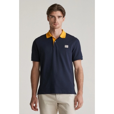 Gant contrast SS Polo evening blue