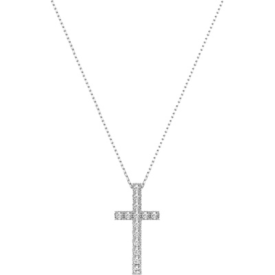 Cara Diamanti Диамантено колие от бяло злато Cara Diamanti K104-10025W (K104-10025W)