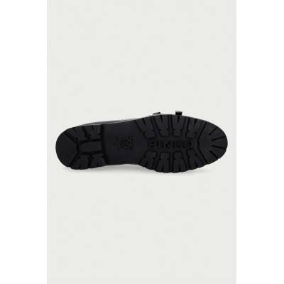 Pinko мокасини дамски от кожа Nora 08 (SD0681.P185.Z99)