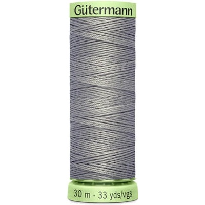 Nit PES Gütermann JEANS - extra silná 30 (30m) barva 634 - šedá