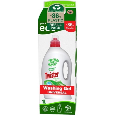 Twister prací gel Univerzálny 17 PD 1 l