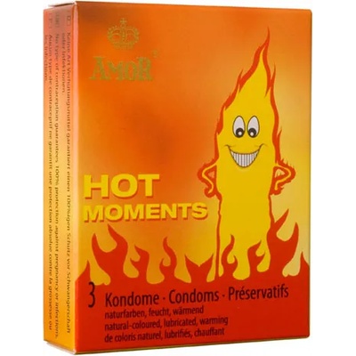 Amor Презервативи "amor hot moments" 3 бр