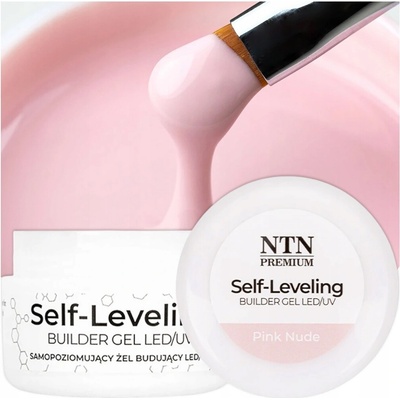 Ntn Premium stavební podkladový gel růžový 30 ml