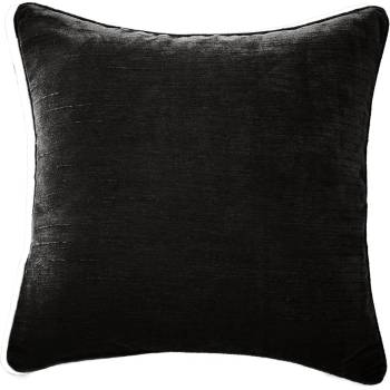 Hyperion Декоративна възглавница от шенил 55x55 cm Selene Luxury Chenille - Hyperion (DS/55649/R/CU55/BK)