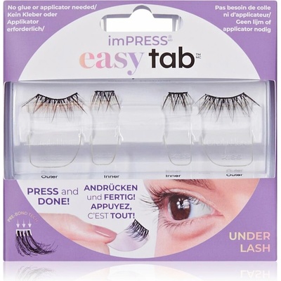 KISS imPRESS easy tab samolepiace trsové riasy 4 ks