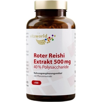 Image 1 of vitaworld Roter Reishi extrakt 500 mg [100 капсули]