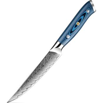 HARAHU Дамаски кухненски нож TU-37501 - Steak / Синя KP37501 (TU-37501)
