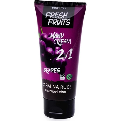 Body Tip Fresh Fruits Hroznové víno 2v1 krém na ruky 100 ml
