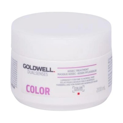 Goldwell Dualsenses Color 60 Sec Treatment регенерираща маска за боядисани коси 200 ml за жени