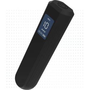 BLACQ Digital Bullet Vibrator Black