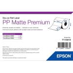 Epson Epson PP Мат Етикети Премиум, Щанцовани етикети, 76 x 51 мм (535 етикета) (7113413)