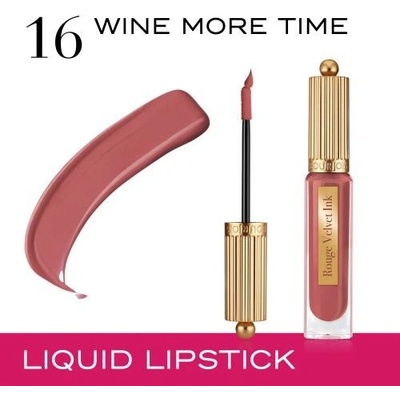 Bourjois Rouge Velvet Ink tekutý rúž s matným efektom 16 Wine More Time 3,5 ml