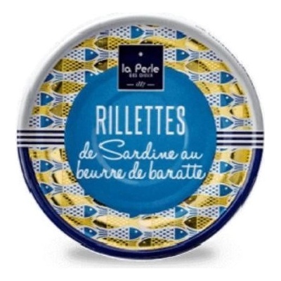 La Perle Rillety ze sardinek na pravém másle, 80 g